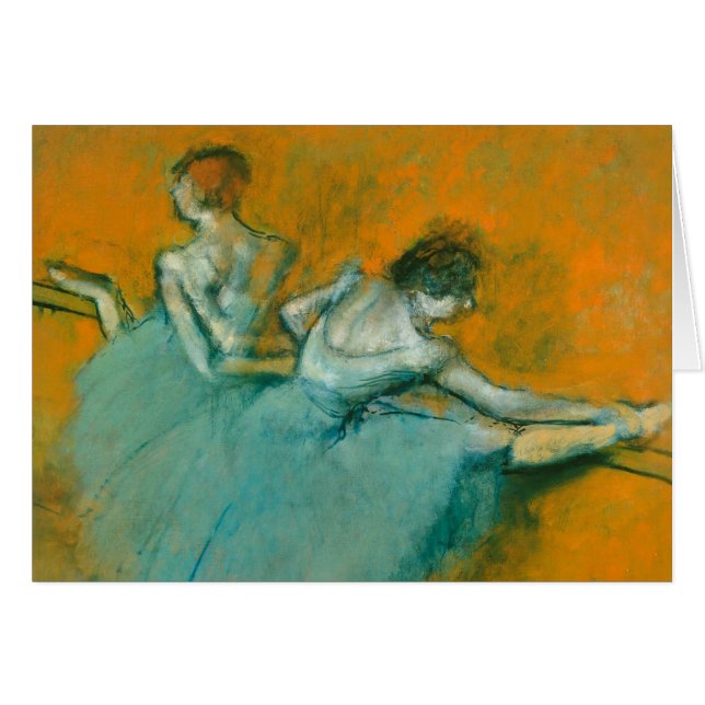 Edgar Degas Dancers bei der Bar Malerei (Vorderseite (Horizontal))