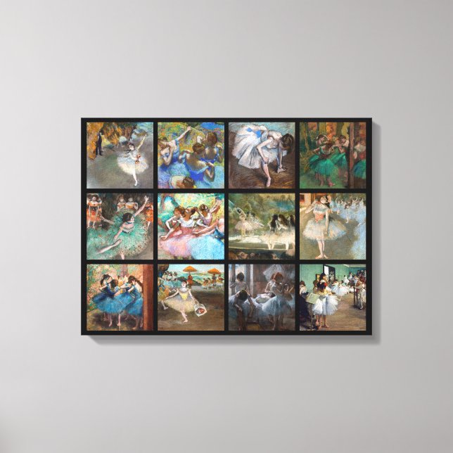 Edgar Degas - Dancers Masterpiece Selection Leinwanddruck (Vorderseite)