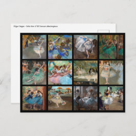 Edgar Degas - Dancers Masterpiece Selection Postkarte