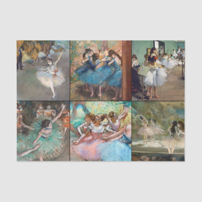 Edgar Degas - Dancers Masterpiece Selection Seidenpapier (Vorderseite)