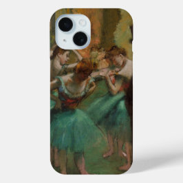 Edgar Degas Dancers Pink und Green iPhone Case