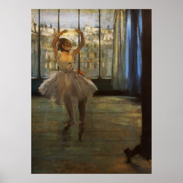 Edgar Degas Danseuse posant chez un photographe Poster (Vorne)