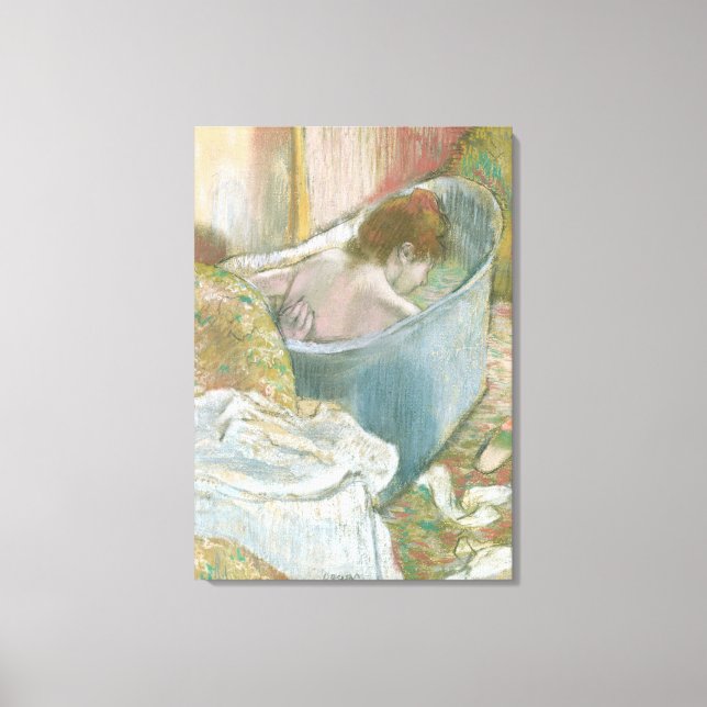 Edgar Degas | Das Bad Leinwanddruck (Vorderseite)