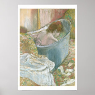 Edgar Degas Das Bad Poster