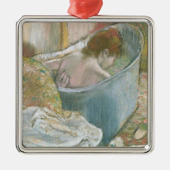 Edgar Degas | das Bad Silbernes Ornament (Vorne)