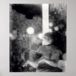 Edgar Degas   Das Café-Konzert Poster