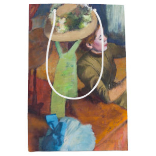 Edgar Degas - Das Hutgeschäft Mittlere Geschenktüte