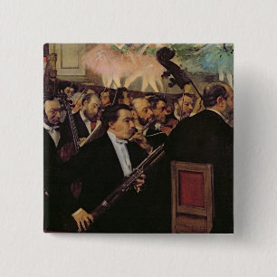 Edgar Degas   das Opern-Orchester, c.1870 Button