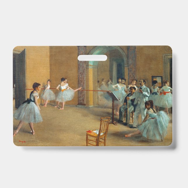 Edgar Degas Das Tanzfoyer der Oper Ausweis (Vorderseite)