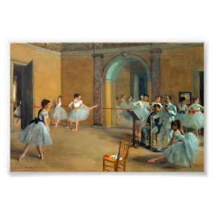 Edgar Degas Das Tanzfoyer der Oper Fotodruck