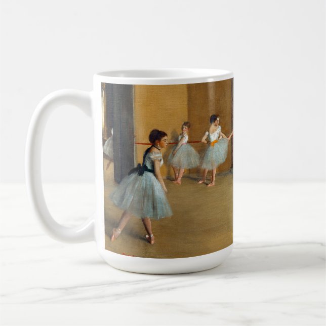 Edgar Degas Das Tanzfoyer der Oper Kaffeetasse (Links)