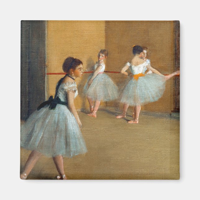 Edgar Degas Das Tanzfoyer der Oper Magnet (Vorne)