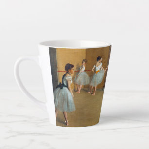 Edgar Degas Das Tanzfoyer der Oper Milchtasse