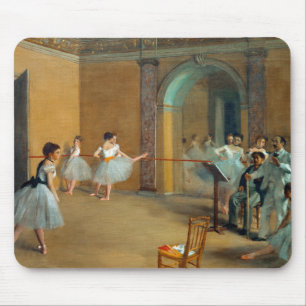 Edgar Degas Das Tanzfoyer der Oper Mousepad