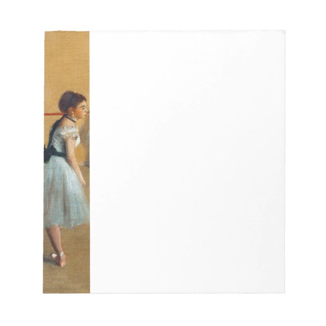 Edgar Degas Das Tanzfoyer der Oper Notizblock (Vorderseite)