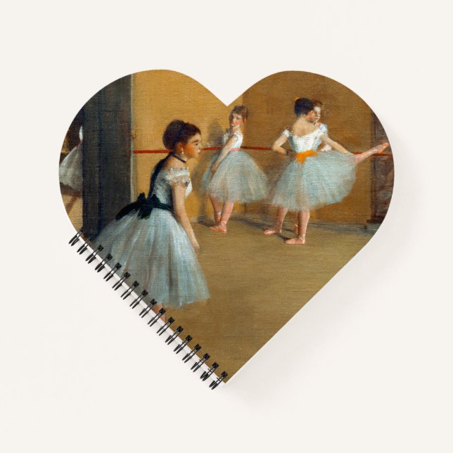 Edgar Degas Das Tanzfoyer der Oper Notizbuch (Vorderseite)