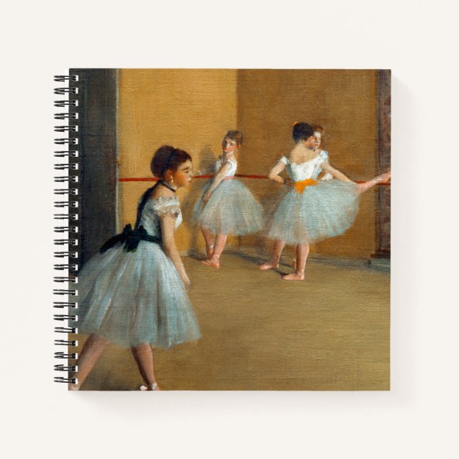Edgar Degas Das Tanzfoyer der Oper Notizbuch (Vorderseite)