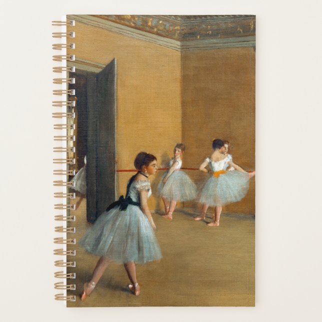 Edgar Degas Das Tanzfoyer der Oper Planer (Vorderseite)
