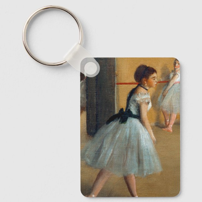 Edgar Degas Das Tanzfoyer der Oper Schlüsselanhänger (Vorderseite)