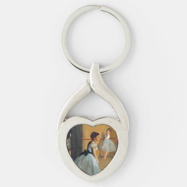 Edgar Degas Das Tanzfoyer der Oper Schlüsselanhänger (Vorderseite)