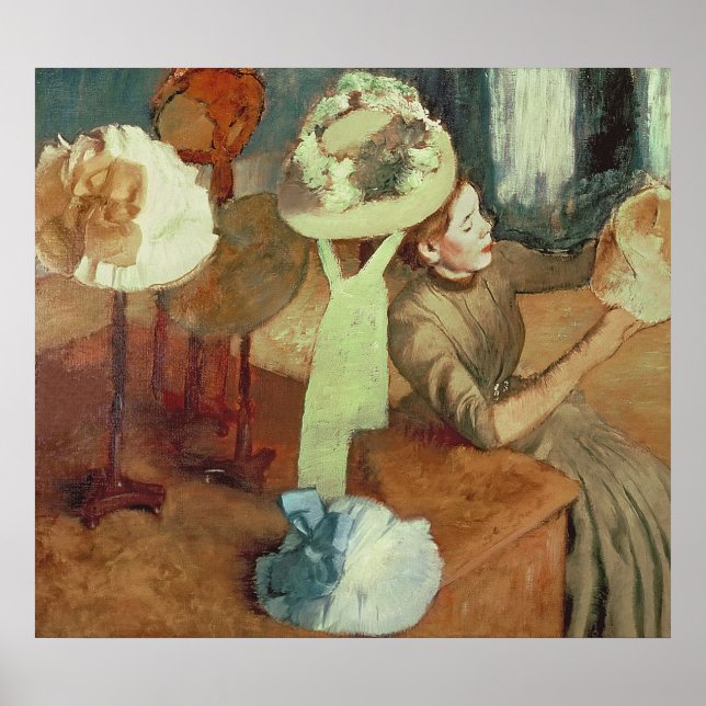 Edgar Degas | Der Milchladen, 1879/86 Poster (Vorne)
