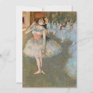 Edgar Degas - Der Star Einladung