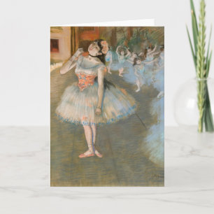 Edgar Degas - Der Star Karte