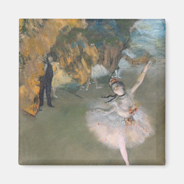 Edgar Degas | Der Star oder Tänzer auf der Bühne Magnet (Vorne)