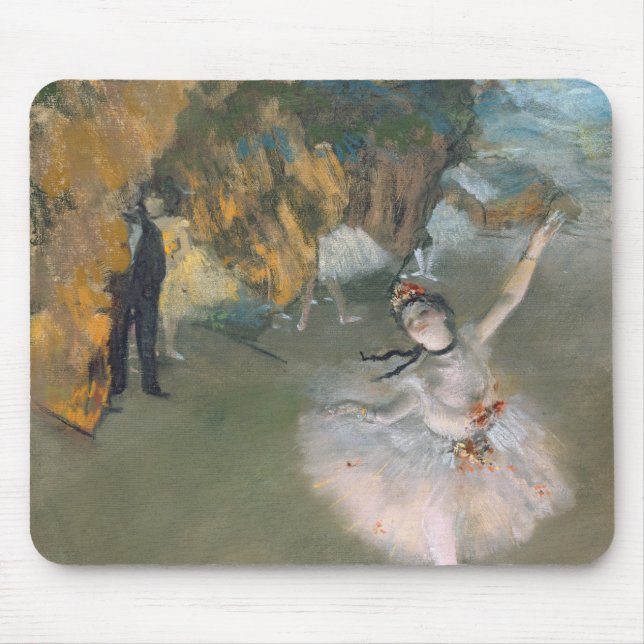 Edgar Degas | Der Star oder Tänzer auf der Bühne Mousepad (Vorne)