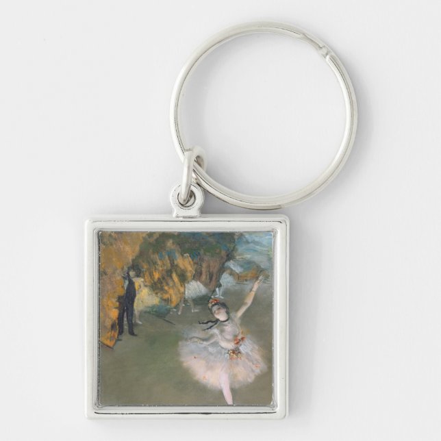 Edgar Degas | Der Star oder Tänzer auf der Bühne Schlüsselanhänger (Vorne)
