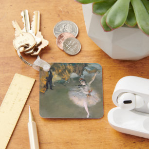 Edgar Degas   Der Star oder Tänzer auf der Bühne Schlüsselanhänger