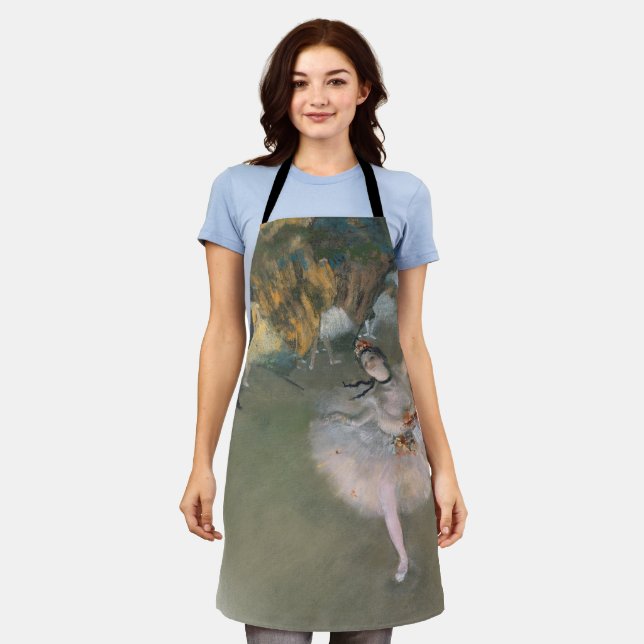 Edgar Degas | Der Star oder Tänzer auf der Bühne Schürze (Getragen)
