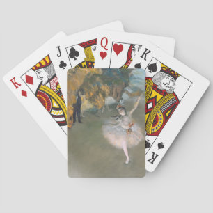 Edgar Degas   Der Star oder Tänzer auf der Bühne Spielkarten