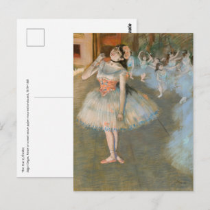 Edgar Degas - Der Star Postkarte
