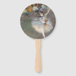 Edgar Degas - Der Star / Tänzer auf der Bühne Fächer