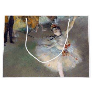 Edgar Degas - Der Star / Tänzer auf der Bühne Große Geschenktüte