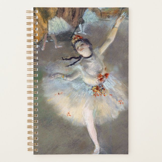 Edgar Degas - Der Star / Tänzer auf der Bühne Planer (Vorderseite)