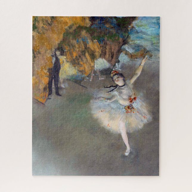 Edgar Degas - Der Star / Tänzer auf der Bühne Puzzle (Vertikal)