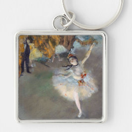 Edgar Degas - Der Star / Tänzer auf der Bühne Schlüsselanhänger
