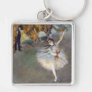 Edgar Degas - Der Star / Tänzer auf der Bühne Schlüsselanhänger