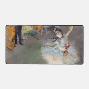 Edgar Degas - Der Star / Tänzer auf der Bühne Schreibtischunterlage