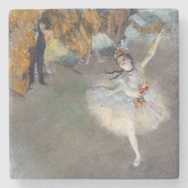 Edgar Degas - Der Star / Tänzer auf der Bühne Steinuntersetzer