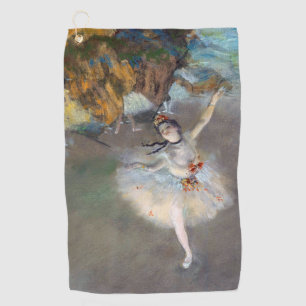Edgar Degas - Der Star / Tänzerin auf der Bühne Golfhandtuch