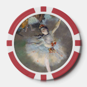 Edgar Degas - Der Star / Tänzerin auf der Bühne Pokerchips
