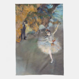 Edgar Degas - Der Stern / Tänzerin auf der Bühne Geschirrtuch