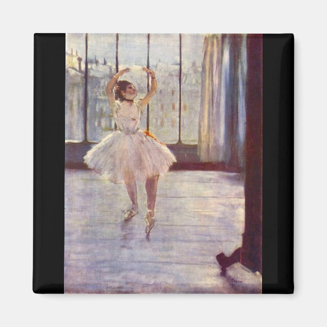 Edgar Degas - Der Tänzer beim Fotografen Magnet (Vorne)