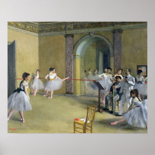 Edgar Degas   Der Tanzfoyer an der Oper Poster