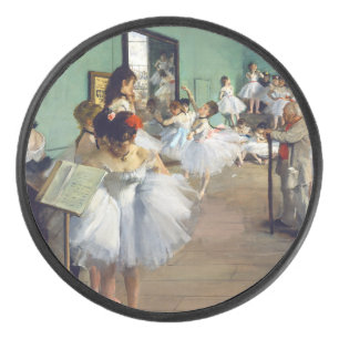 Edgar Degas - Der Tanzunterricht Eishockey Puck
