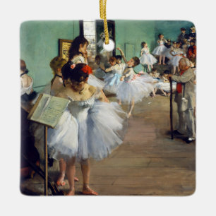Edgar Degas - Der Tanzunterricht Keramikornament