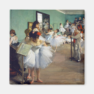 Edgar Degas - Der Tanzunterricht Magnet